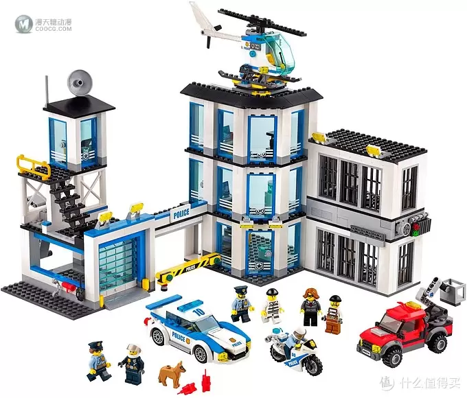 单反毁一生，LEGO穷三代 篇一百三十六：LEGO City 60047 城市系列 警察局 Police Station