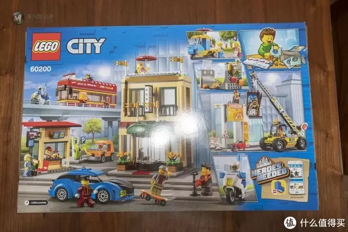 少爷的乐高系列 篇四十七：LEGO 乐高60200 城市中心广场晒单