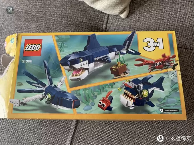 LEGO 乐高31088 深海动物 晒单