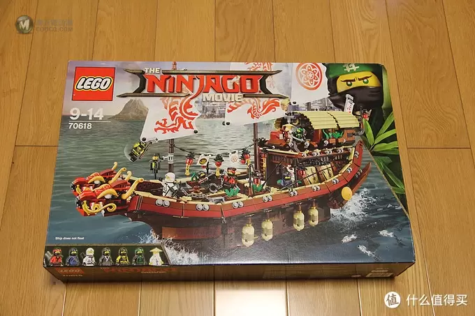 不惑大叔的legogo 篇十三：迎着风儿随浪逐彩霞—乐高“老天爷赏饭”号忍者龙船LEGO70618
