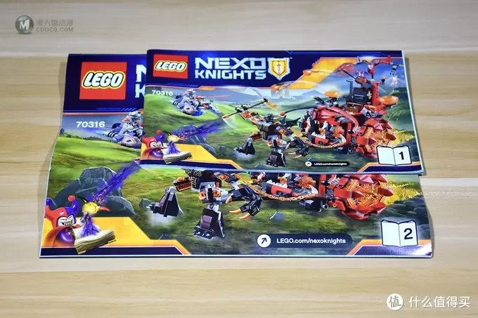 LEGO Nexo Knights 篇十二：70316 小丑的巨轮炎魔碉堡简单开箱