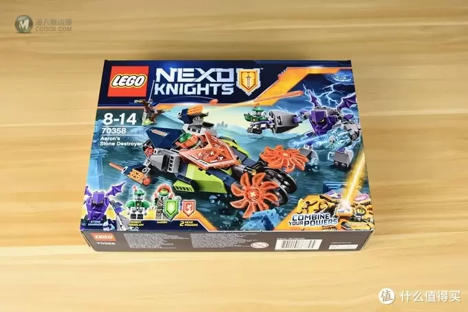 LEGO 乐高 Nexo Knights 篇十一：欢乐6·1   70358 阿隆的战车