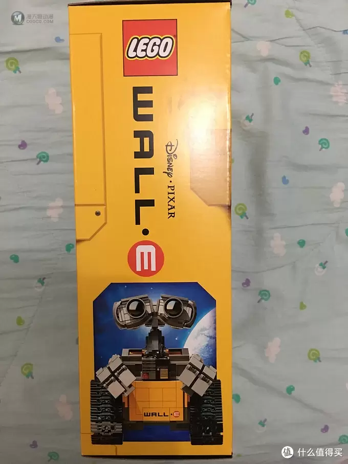 把我的第一次开箱文送给LEGO 乐高 21303 IDEAS系列 机器人瓦力 （么么哒）