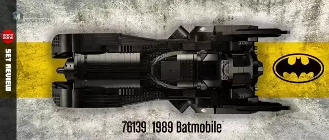 史上最大乐高蝙蝠车，1989版蝙蝠侠战车76139测评