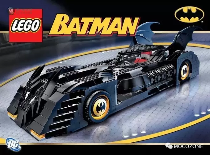 乐高正式发布DC超级英雄限定1989年版蝙蝠侠战车，全新收藏级模型登场！