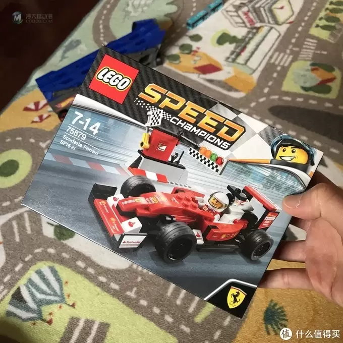 乐高这个大坑 篇六十一：Lego 乐高 Speed Champions 法拉利 SF16-H 75879