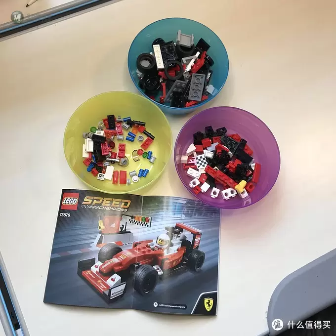乐高这个大坑 篇六十一：Lego 乐高 Speed Champions 法拉利 SF16-H 75879