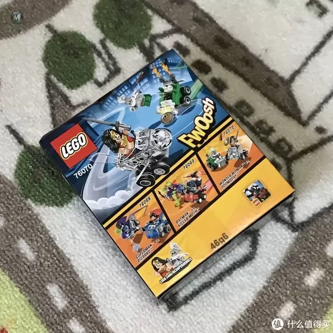 乐高这个大坑 篇四十一：LEGO 乐高 超级英雄系列 76070 神奇女侠 V.S 末日