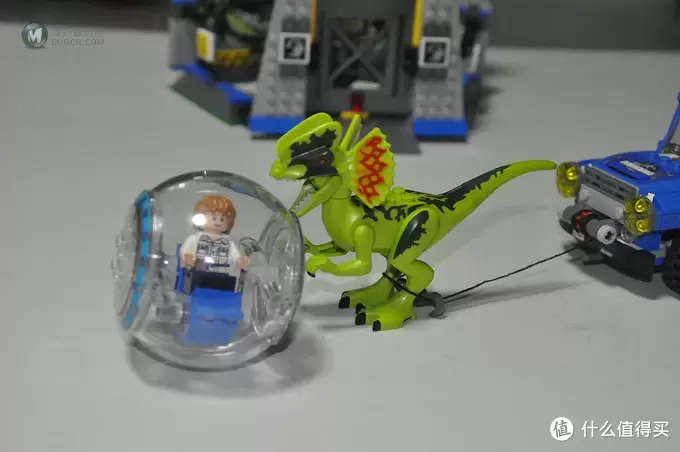 单反毁一生，LEGO穷三代 篇八十四：LEGO 乐高 侏罗纪世界 75916 双棘龙伏击