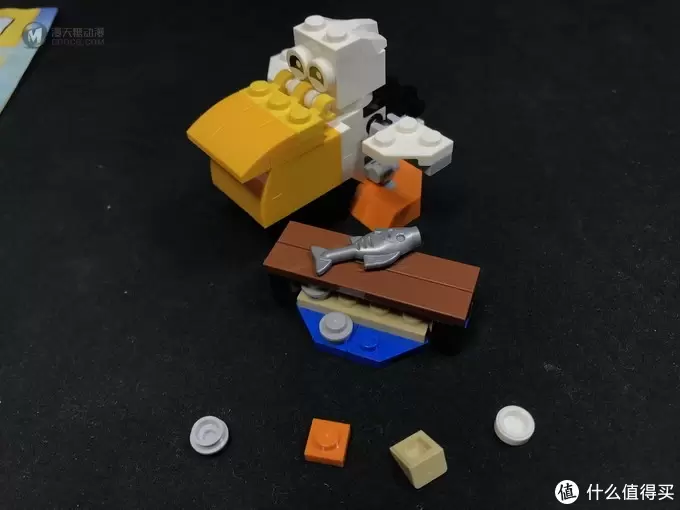 LEGO拼拼乐 篇三百零一：乐高三合一拼砌包30571鹈鹕