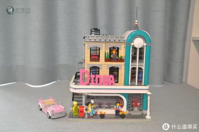 单反毁一生，LEGO穷三代 篇一百三十二：LEGO 乐高 街景 10260 Downtown Diner 美式怀旧餐厅