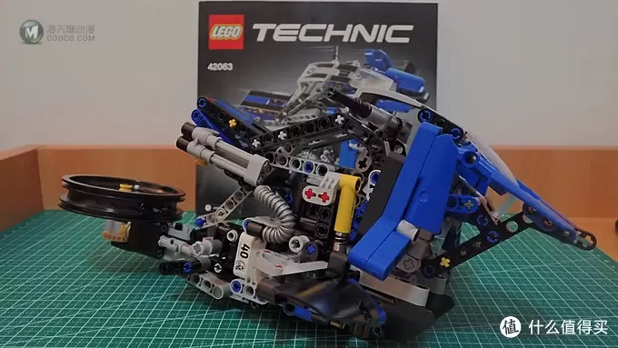 存钱买LEGO 篇九：TECHNIC 科技系列 42063 飞天宝马摩托（B模式）