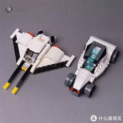 三合一的航天好题材：LEGO 乐高 创意百变系列 31066 航天飞机探险家