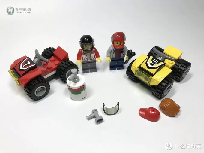 LEGO 乐高 拼拼乐 篇210：城市系列之 60148 全地形车赛车队