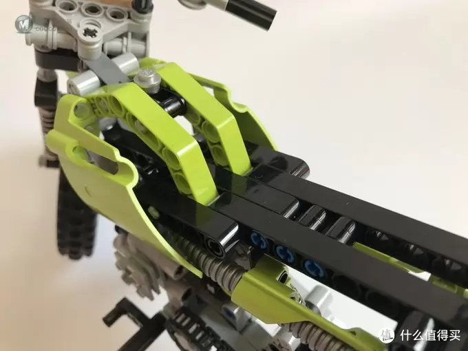 乐高还能这么拼： 复刻 LEGO 乐高科技 8291 （改）越野竞赛摩托车