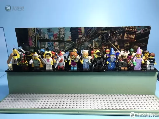 将小人收起来：LEGO 乐高 40701741 忍者电影玩具陈列柜