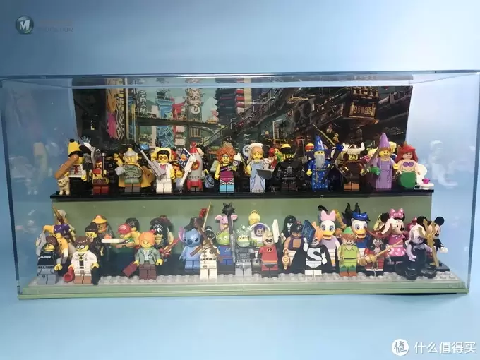 将小人收起来：LEGO 乐高 40701741 忍者电影玩具陈列柜