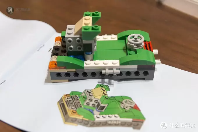 少爷的乐高系列 篇五：LEGO 乐高 31056 绿色敞篷车 开箱