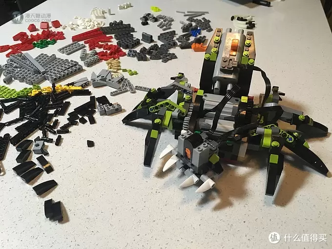 蜘蛛和鳄鱼的对决：Lego 乐高 4958 另外两个型态