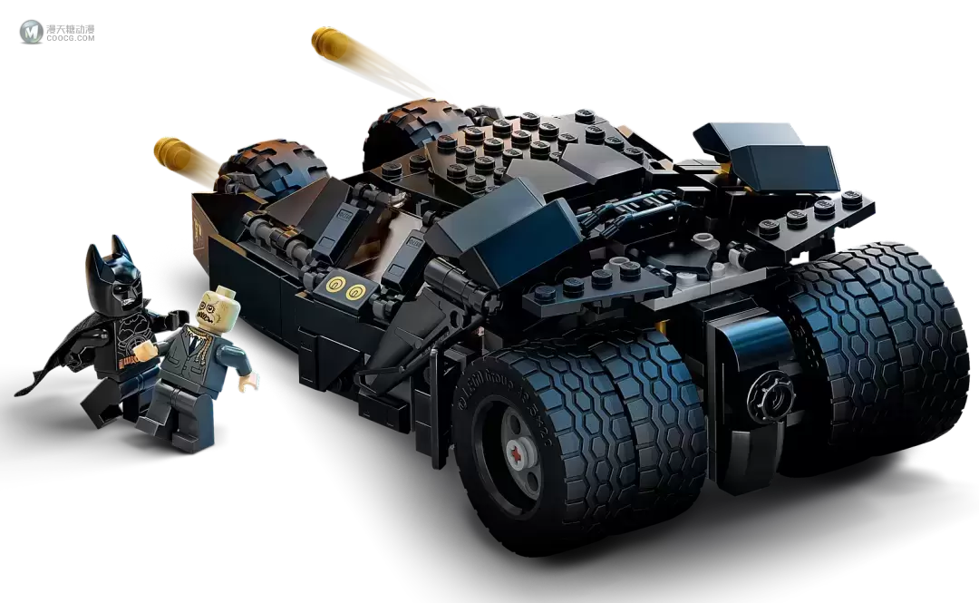 再现大战稻草人场景，乐高小比例诺兰蝙蝠车Tumbler来了！