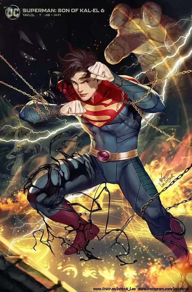 「超人 卡尔·艾尔之子」第六期变体封面公开