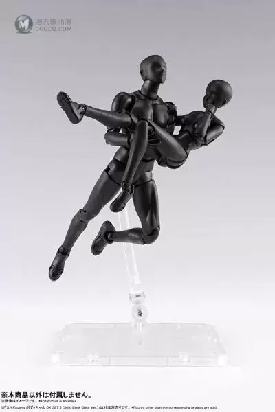 S.H.Figuarts 女性素体 DX SET 2 纯黑 Ver.