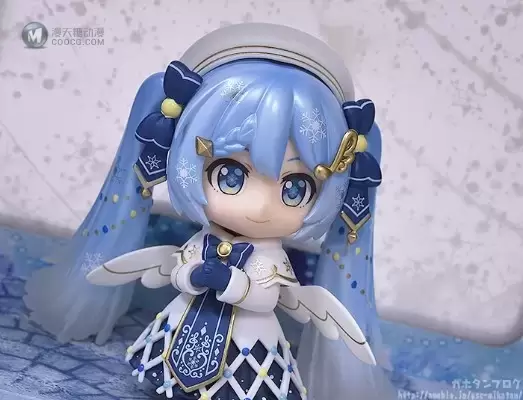 粘土人#1539 VOCALOID Rabbit Yukine&雪初音 Glowing Snow Ver.