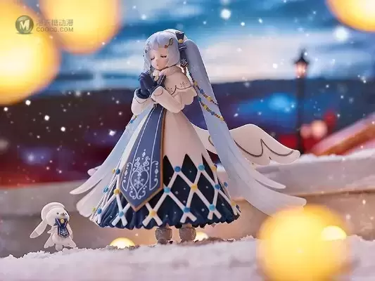 figma#EX-064 VOCALOID Rabbit Yukine&初音未来 雪未来 Glowing Snow ver.