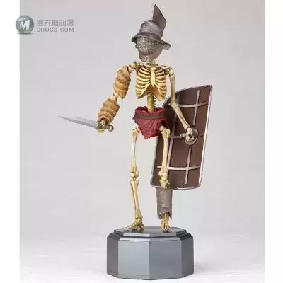 KT Project KT-030 竹谷隆之自在置物 骸骨剑士 鱼兜斗士 Murmillo 全彩版ver.