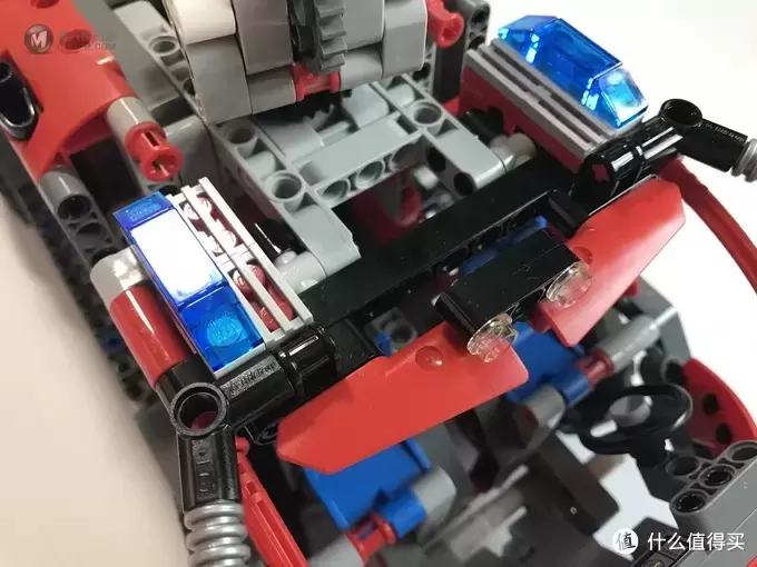 乐高还能这么拼： 复刻 LEGO 乐高 科技 42068 机场消防车