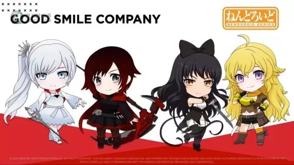 GSC「RWBY」阳小龙粘土人开始预定 2021年11月出货