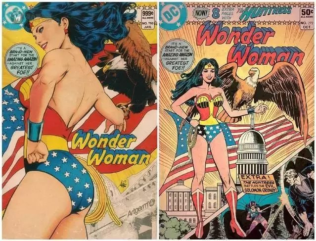 DC御用漫画家公开作品致敬经典对比图