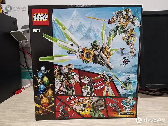 老杨的玩具仓库 篇三十六：LEGO 幻影忍者系列 70676 劳埃德的泰坦机甲 评测