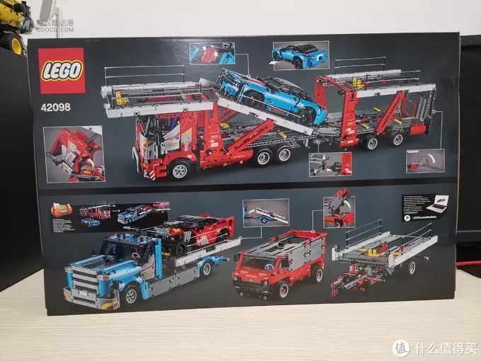 老杨的玩具仓库 篇三十二：LEGO 42098汽车运输车 大挂车 A模式