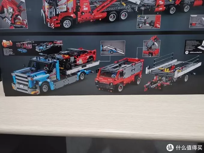 老杨的玩具仓库 篇三十二：LEGO 42098汽车运输车 大挂车 A模式