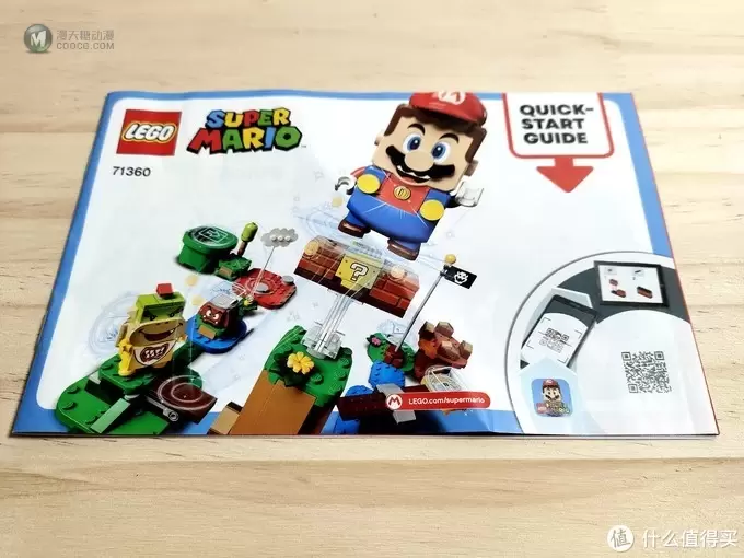 乐高 新系列抢先晒 71360 LEGO MARIO 基础套装