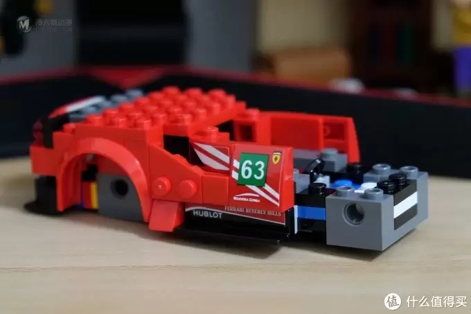 乐高手记 篇四十九：488 GTB赛道版——LEGO 乐高 超级赛车系列 75886 法拉利 488 GT3