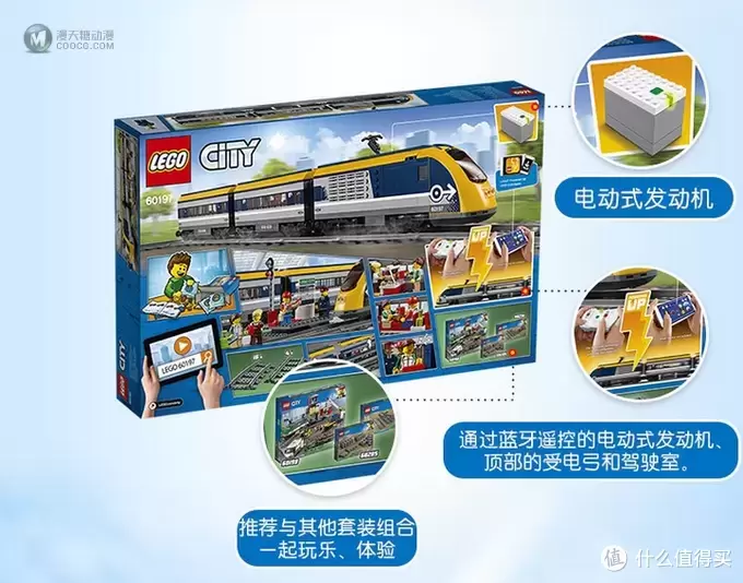 LEGO 篇二十一：城市系列重要版图—机车宝宝大爱的乐高城市系列客运火车60197