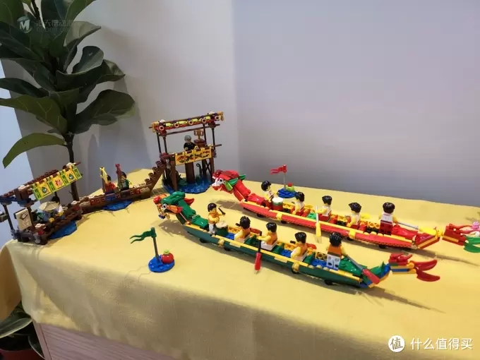 LEGO乐高 篇八：端午宅家拼乐高80103赛龙舟不香吗