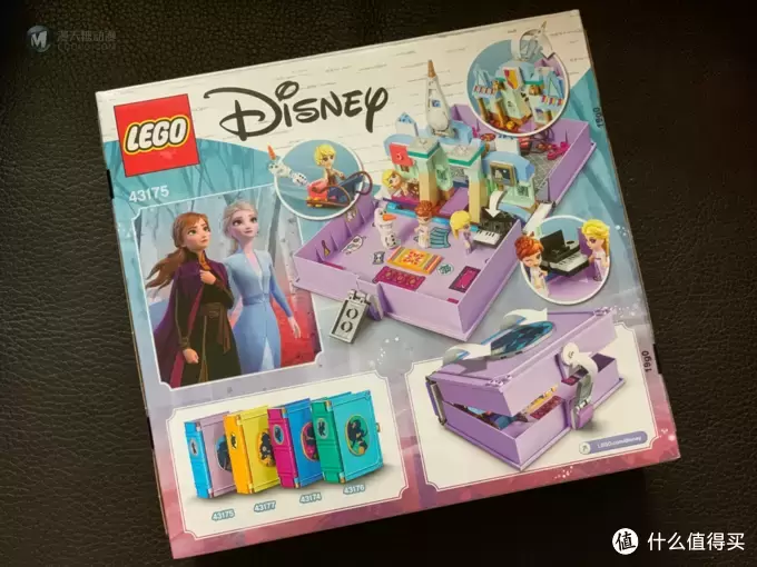 梦の玩具 篇二十二：LEGO 43175冰雪奇缘故事书大冒险，女儿走哪都带着的魔法书