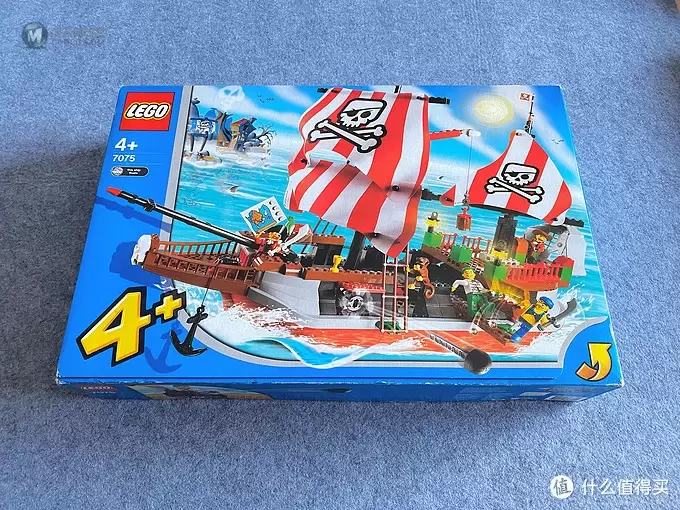 乐高小小追绝日记 篇二十八：LEGO 7075 红胡子船长的海盗船