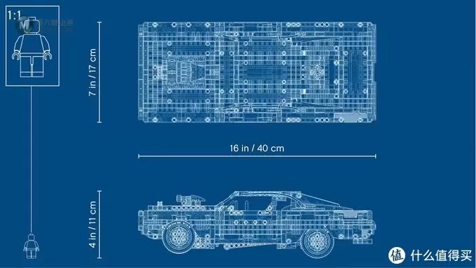 暴力“砖”业户---LEGO 42111 Dom`s Dodge Charger