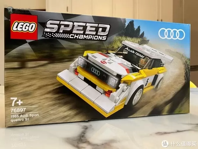 乐高76897 1985Audi Sport quattro S1拼搭