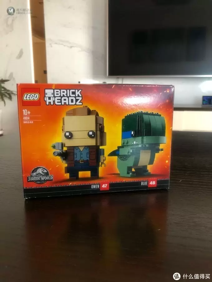 乐高 方头仔 篇二十一：LEGO BRICKHEADZ 乐高方头仔 41614 侏罗纪世界