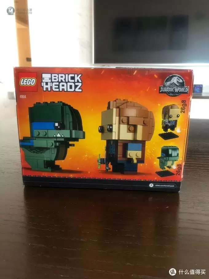 乐高 方头仔 篇二十一：LEGO BRICKHEADZ 乐高方头仔 41614 侏罗纪世界