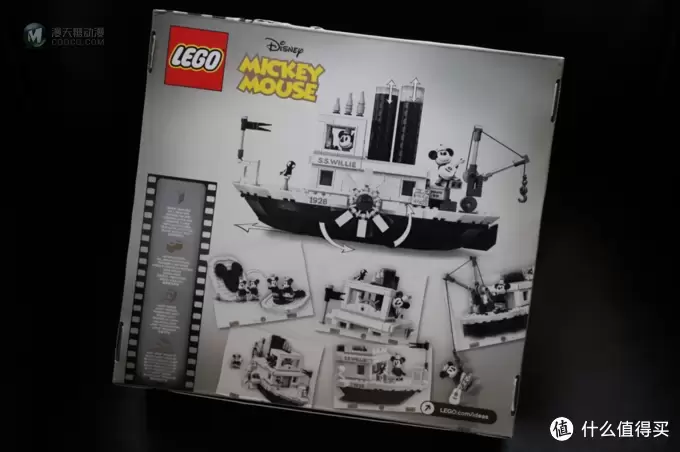 梦の玩具 篇十八：LEGO 21317 ideas 米老鼠90周年 黑白灰威利号汽船