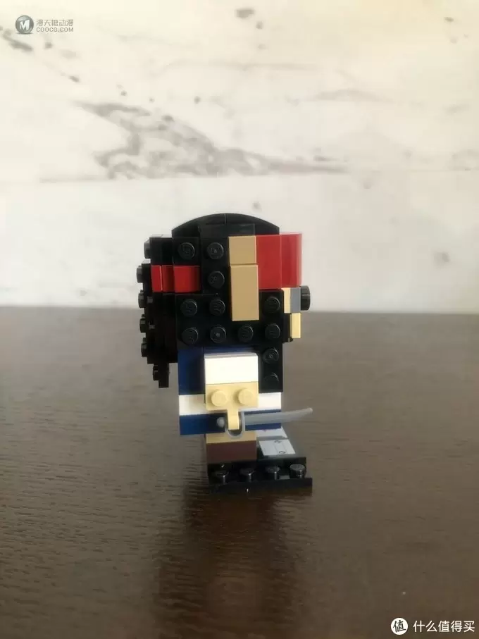 乐高 方头仔 篇二十：LEGO BRICKHEADZ 乐高方头仔 41593杰克·史派罗船长