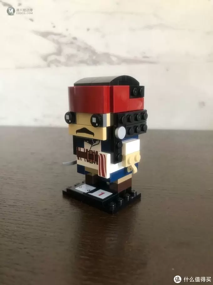 乐高 方头仔 篇二十：LEGO BRICKHEADZ 乐高方头仔 41593杰克·史派罗船长