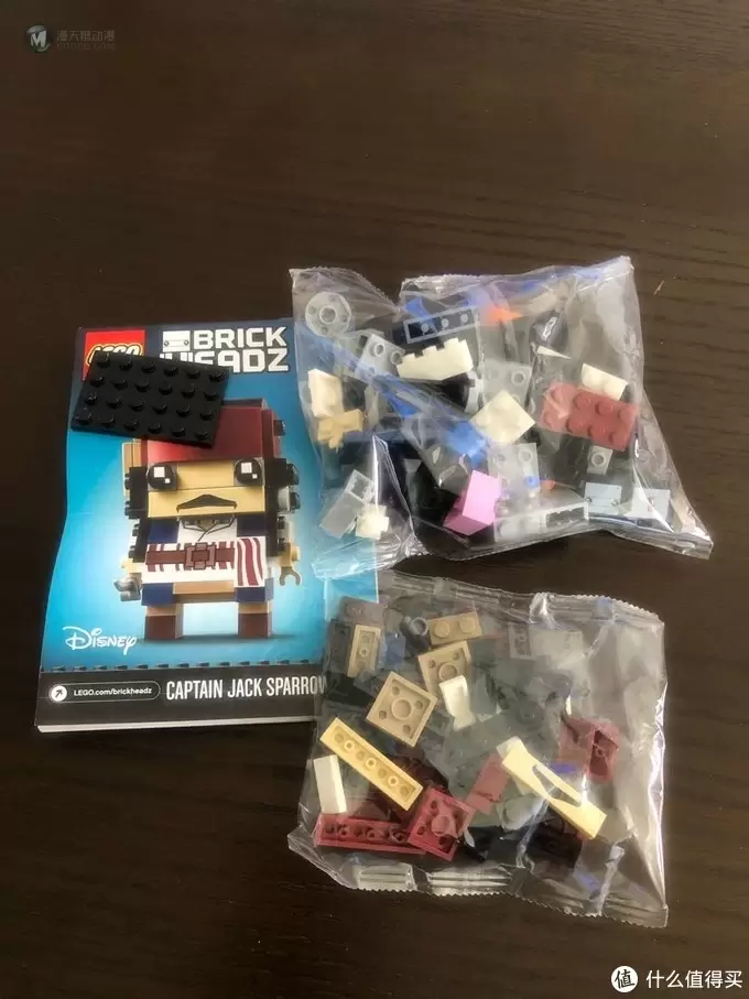 乐高 方头仔 篇二十：LEGO BRICKHEADZ 乐高方头仔 41593杰克·史派罗船长