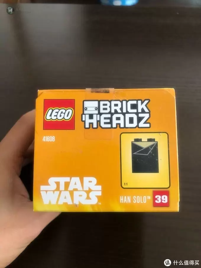 乐高 方头仔 篇十八：LEGO BRICKHEADZ乐高方头仔41608 汉·索罗